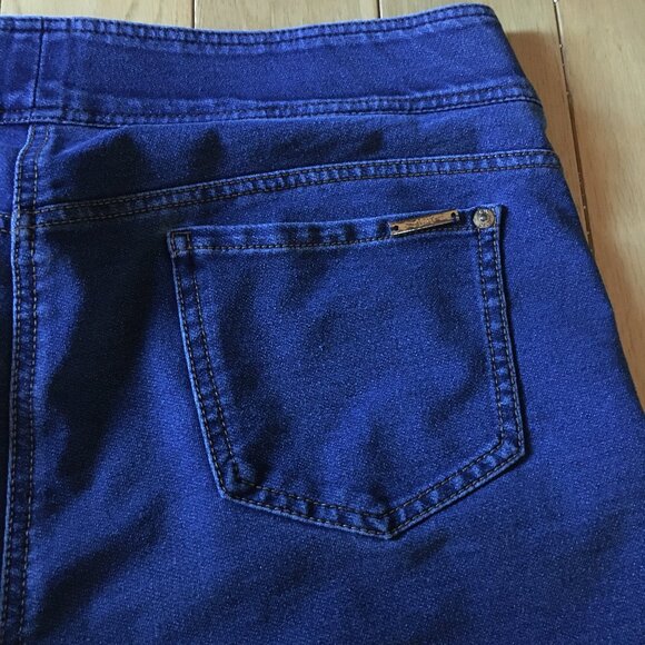 ADX Blue Denim Stretchy Straight Fit Ladies Pull-on Jeans 18-20 - Picture 7 of 14